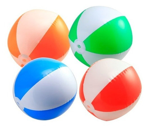 Pelotas Inflables 30cm Agua Pileta Varios Modelos 1