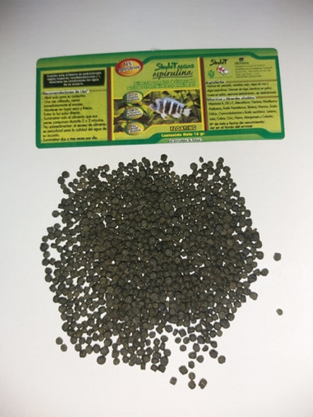 Alimento Shulet Espirulina Granulos 500g Fraccionado Envíos. 1 Alimento Shulet Espirulina Granulos 500g Fraccionado Envíos. 1