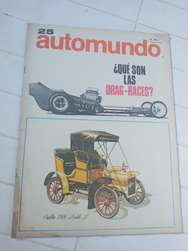Automundo N.25 Drag-races Cadillac 1906 Modelo K 0