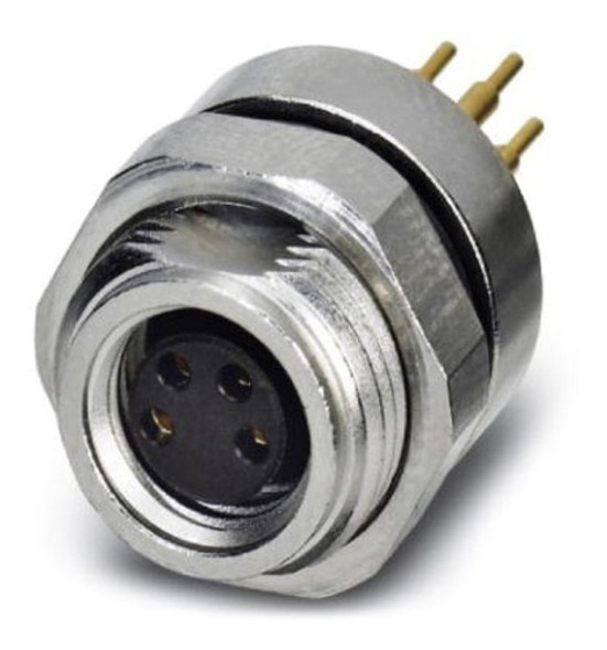 Conector Enchufable Phoenixcontact 4 Polos M8 Con Rosca M12 0 Conector Enchufable Phoenixcontact 4 Polos M8 Con Rosca M12 0