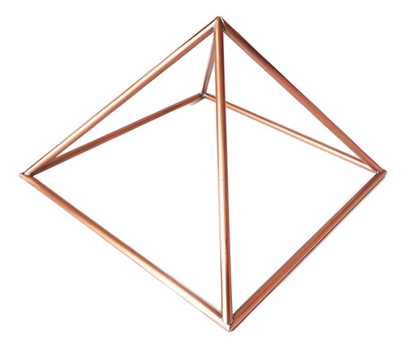 Pirâmide Quéops Cobre Energia 23cm Radiestesia Reiki Terapia 1