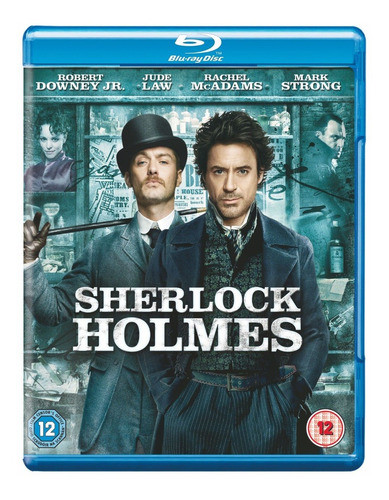 Blu-ray Sherlock Holmes - Downey Jr Importado Usa - Lacrado 1