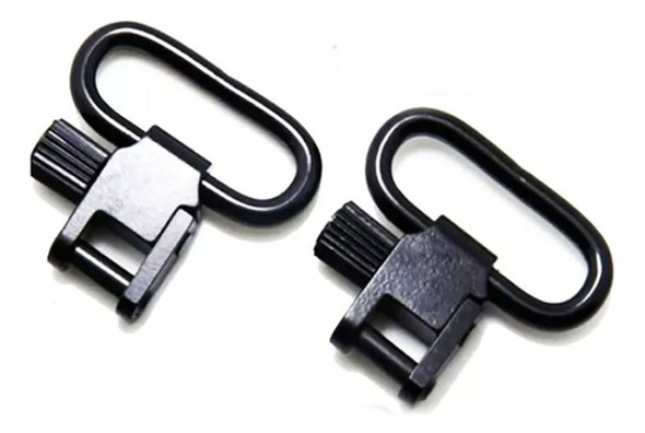 Anillas Acero Porta Correa Quita Pon Rifle Fusil Escopeta 0