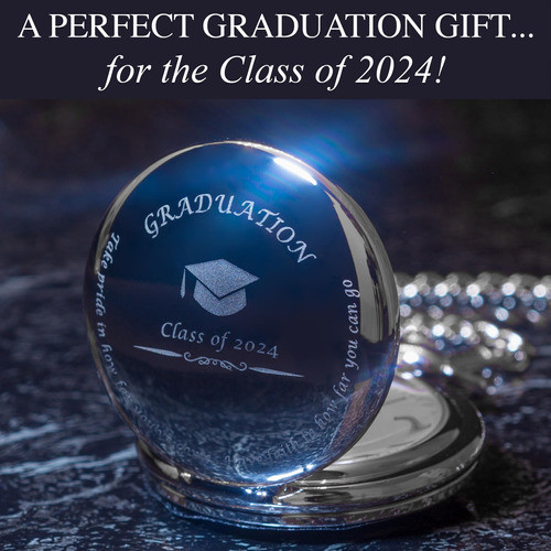 Relógio De Bolso Fj Frederick James Graduation Class Of 2024 1