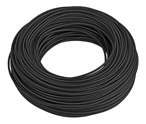 Cabo De Rede Cat6 100% Cobre Preto 50m + 10 Conectores 0