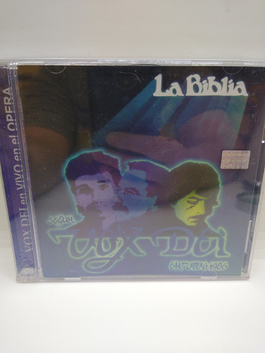 Vox Dei En Vivo En El Opera 1986 Cd Nuevo 1
