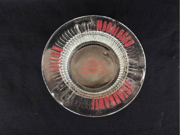 394: Antigo Cinzeiro De Vidro 1