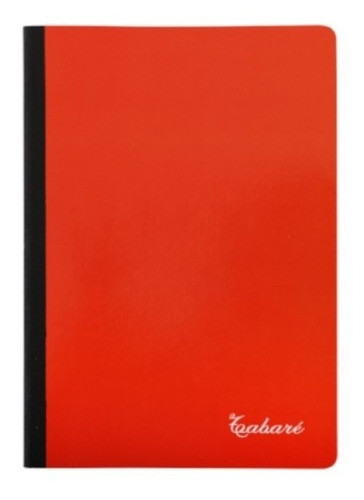 Cuadernola Cosida Tapa Rígida | 48 Hojas | Tabaré | Rojo 0