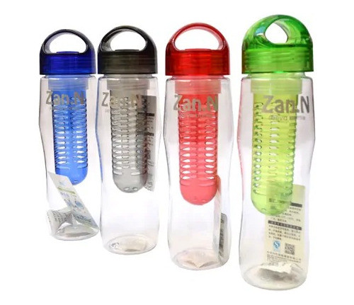 Botella Y Filtro Para Agua Saborizada Infusionador Fitness 0