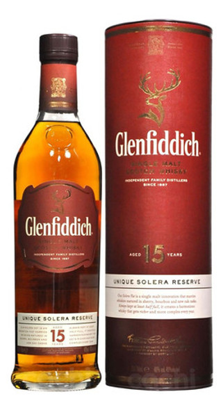 Whisky Glenfiddich 15 Años Solera Single Malt 0