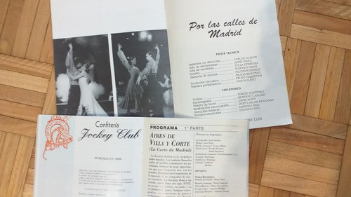 2 Programas Jose Antonio Los Ballets Españoles Broadway 1994 1