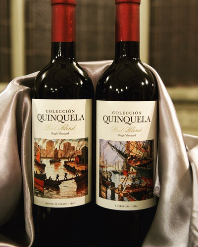 Quinquela - Malbec | Bonarda- 6x750cc -valle De La Puerta 1