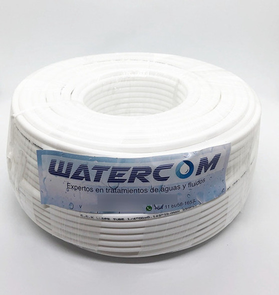Manguera Para Dispensers O Purificadores De Agua 1/4 1 Metro 1