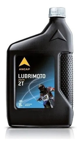 Aceite Para Moto Lubrimoto 2t Lubricante Ancap 1 Lt 0