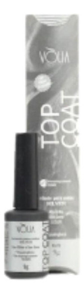 Top Coat Volia Sache Silver 9g Refil Alto Brilho Selante 0