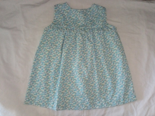 Vestido De Beba De Algodón 24 Meses Divino 0