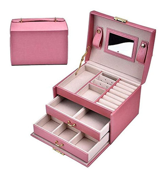 Organizador De Joyas, Caja De Almacenamiento De Joyas - Orga 0