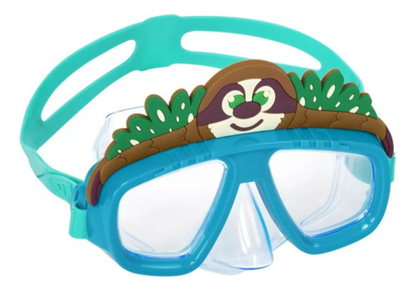 Mascara Buceo Antiparras Niños Filtro Uv Animales Ajustables 0