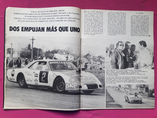 Revista El Gráfico N° 2849 Año 1974 - Boca Vs Ferro - River 1