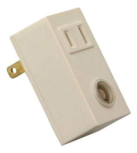 Sensor De Control De Luz Interior Woods 59407wd Con Fotocélu 0