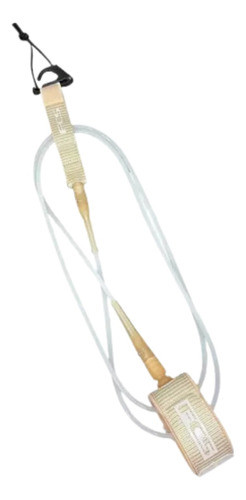 Leash Fcs Essential Series Comp 6' X 5,5mm Strep Creme 1