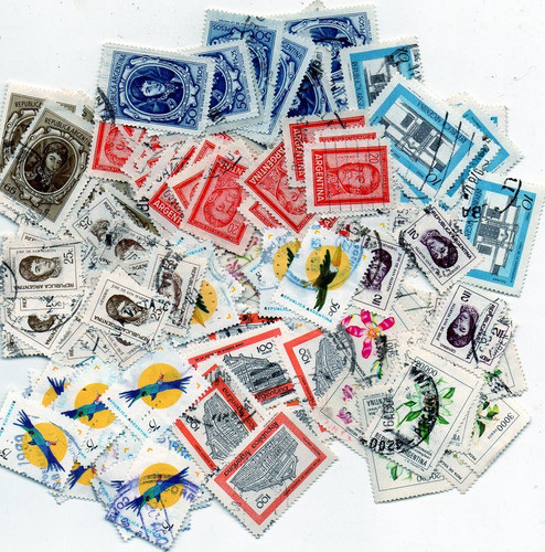 Argentina, Lote De 260 Sellos Usados A Revisar. Mira!!!! 0