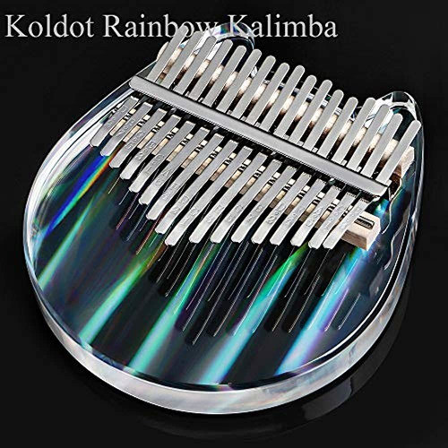 Rainbow Clear Kalimba Piano Para Pulgar En Forma De Gato 17 1