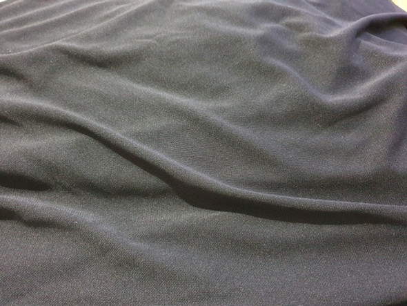 Tela Tipo Crepe Negro 1.50 X 2.40 0
