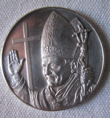Medalla Visita Juan Pablo Ii A Uruguay Plata 0