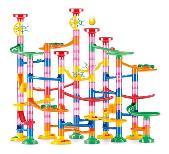 Bloco De Construção Do Conjunto Kids Marble Run Race De 133 0