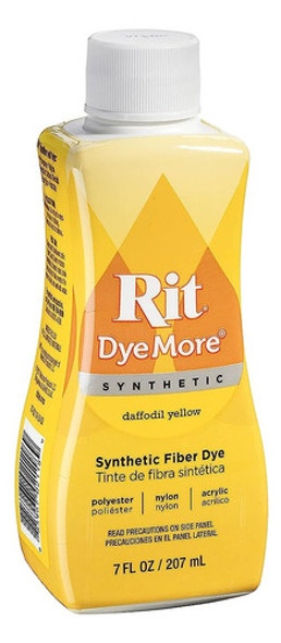 Rit Dyemore Liquid Dye, Daffodil Yellow 7 Fl Oz (paquete De 1