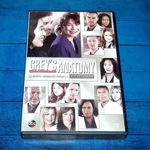 Grey´s Anatomy Décima Temporada Dvdx6 Arg Maceo-disqueria 0