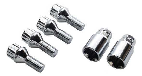 Kit Tuerca Bulon Antirrobo Para Fiat Palio Siena Attractive 1