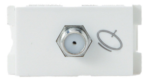 Toma Co-axial 75 Ohms Blanco Atenea - A154300008 0