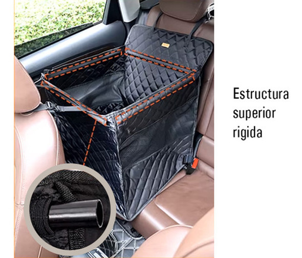 Protector Asiento Auto Perro Funda Cubreasiento Canasta 1
