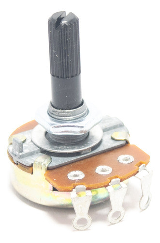 4 Potenciómetros A50k  Logarítmico (24mm) 0