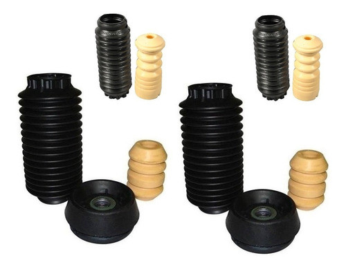 4 Kit Batente Coxim Gol Saveiro Parati 2004 2005 2006 2007 1