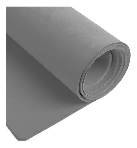 Pack Goma Eva Plancha Lisa 1ra. Calidad Gris X10 Unidades 0
