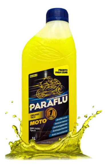 Aditivo Para Radiador Pronto Uso Paraflu Moto 1 Litro 1