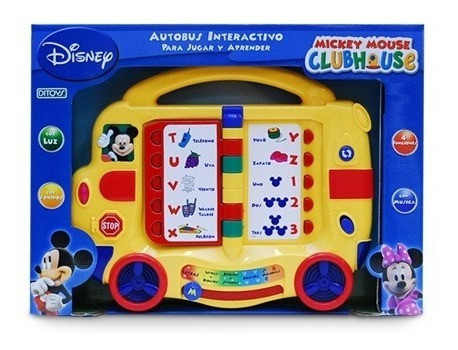 Autobus Interactivo Mickey Mouse Ditoys 1004 1