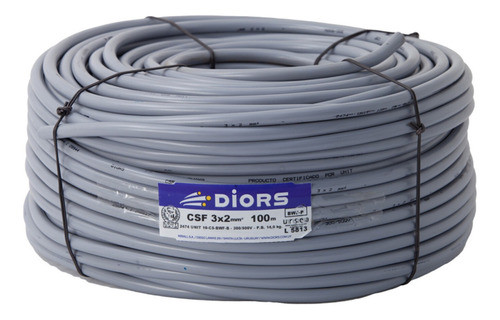 Cable Superplástico Gris - 3 X 16 0