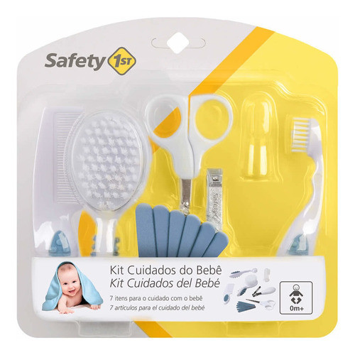 Kit Completo Cuidados Do Bebê Cor Blue Safety 1