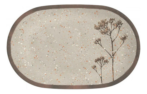 Travessa Cerâmica Natural Acetinado Plus Alleanza 35x22cm 0