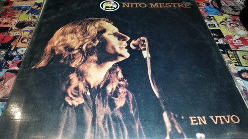 Nito Mestre En Vivo Lp Vinilo Buen Estado Con Insert 1982 0