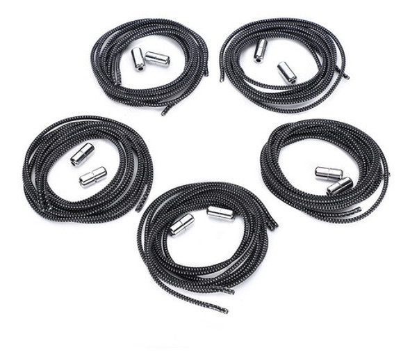 Lazy Quickly Laces, 5 Pares De Cadarços, Sem Gravata, Elásti 1 Lazy Quickly Laces, 5 Pares De Cadarços, Sem Gravata, Elásti 1