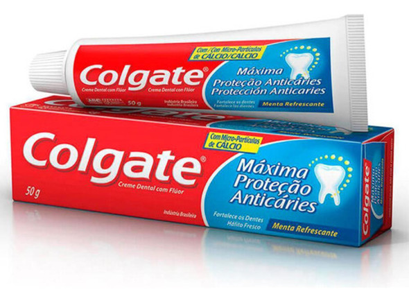 Colgate Creme Dental M.p.a Sabor Menta Refrescante Com 50g 0