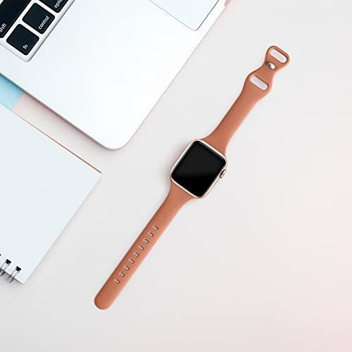 Malla Para Apple Watch 38/40/41mm Se-7a1 -slim Marron 1