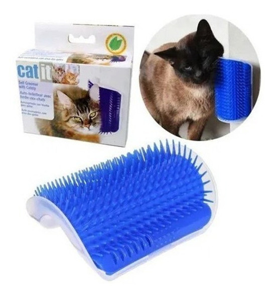 Cepillo Auto Rascador De Gato De Goma Cat It Mascotas 0 Cepillo Auto Rascador De Gato De Goma Cat It Mascotas 0