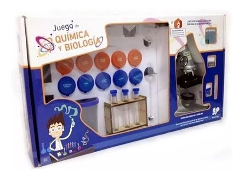 Juego De Química Y Biología Con Microscopio Ciencias Galileo 1