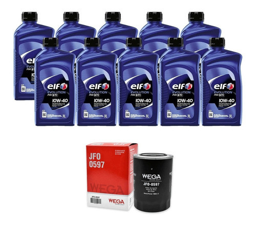 Kit Troca Pajero Full 3.2 Diesel Tdi 2006 Elf Sti 10w40 0